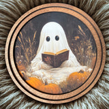 Ghost Reading Wall Art