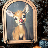 Rudolph Framed Art