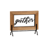 Gather Tabletop Plaque