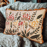 Mushroom Whimsical Pillow