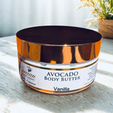 Body Butter Avocado Based and Vanilla Scent