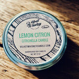 11 Oz Lemon Citron Candle - 100% Natural Soy Wax