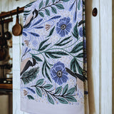 Cozy Winter Bird Tea Towel