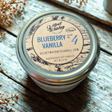 6 Oz Blueberry Vanilla Candle - 100% Natural Soy Wax