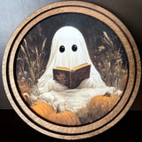 Ghost Reading Wall Art